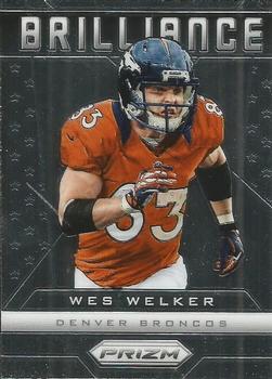 2013 Panini Prizm - Brilliance #17 Wes Welker Front