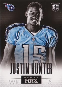 2013 Panini Prizm - HRX Rookies #9 Justin Hunter Front