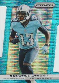 2013 Panini Prizm - Prizms Light Blue Die Cut #47 Kendall Wright Front