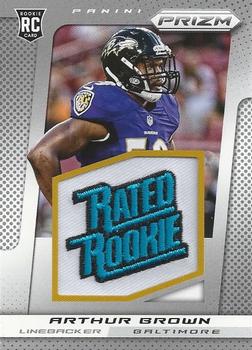 2013 Panini Prizm - Rated Rookie Patches #207 Arthur Brown Front