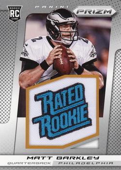 2013 Panini Prizm - Rated Rookie Patches #268 Matt Barkley Front