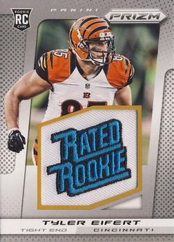2013 Panini Prizm - Rated Rookie Patches #294 Tyler Eifert Front