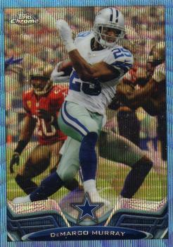 2013 Topps Chrome - Blue Wave Refractors #23 DeMarco Murray Front