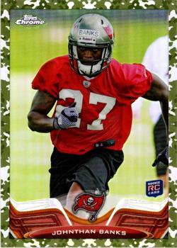 2013 Topps Chrome - Camo Refractors #128 Johnthan Banks Front