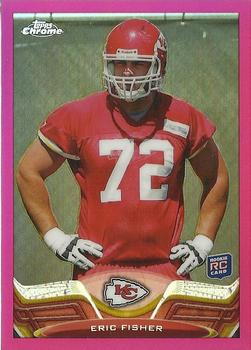 2013 Topps Chrome - Pink Refractors #166 Eric Fisher Front
