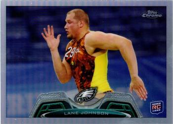 2013 Topps Chrome - Refractors #88 Lane Johnson Front