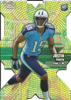 2013 Topps Chrome - Rookie Die Cuts #RDC-JH Justin Hunter Front
