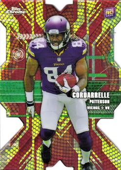 2013 Topps Chrome - Rookie Die Cuts Red Refractors #RDC-CP Cordarrelle Patterson Front