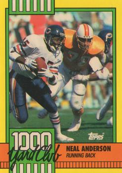 1990 Topps - 1000 Yard Club #8 Neal Anderson Front