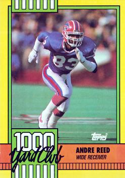1990 Topps - 1000 Yard Club #7 Andre Reed Front