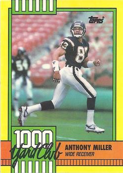 1990 Topps - 1000 Yard Club #10 Anthony Miller Front