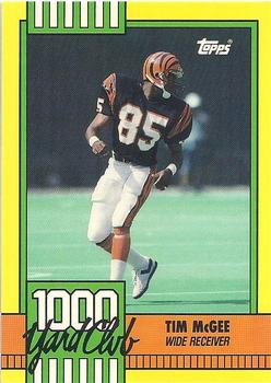 1990 Topps - 1000 Yard Club #15 Tim McGee Front