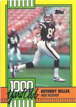 1990 Topps - 1000 Yard Club #10 Anthony Miller Front