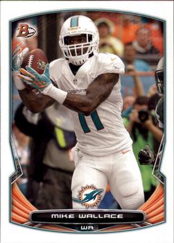 2014 Bowman #23 Mike Wallace Front