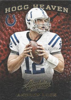 2013 Panini Absolute - Hogg Heaven #23 Andrew Luck Front