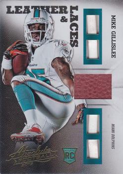 2013 Panini Absolute - Leather and Laces Football #27 Mike Gillislee Front