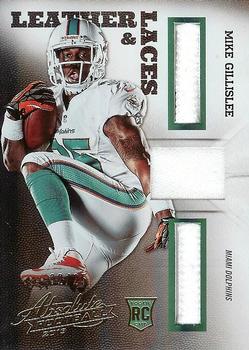 2013 Panini Absolute - Leather and Laces Shoes #27 Mike Gillislee Front