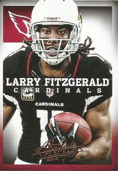 2013 Panini Absolute - Retail #2 Larry Fitzgerald Front