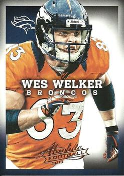 2013 Panini Absolute - Retail #32 Wes Welker Front