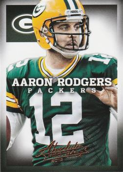 2013 Panini Absolute - Retail #37 Aaron Rodgers Front