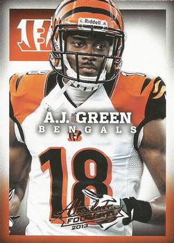 2013 Panini Absolute - Retail #22 A.J. Green Front