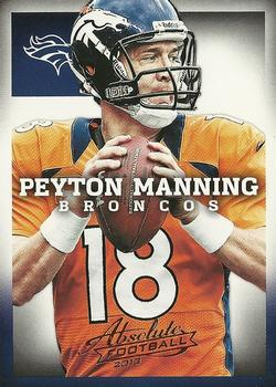 2013 Panini Absolute - Retail #31 Peyton Manning Front