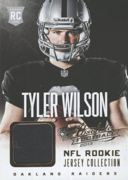 2013 Panini Absolute - NFL Rookie Jersey Collection #38 Tyler Wilson Front