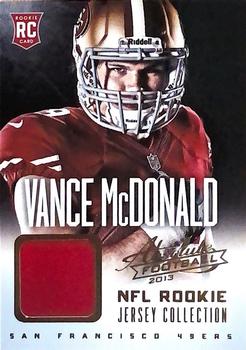 2013 Panini Absolute - NFL Rookie Jersey Collection #39 Vance McDonald Front