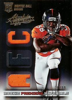 2013 Panini Absolute - Rookie Premiere Materials AFC/NFC #229 Montee Ball Front