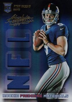 2013 Panini Absolute - Rookie Premiere Materials NFL #232 Ryan Nassib Front