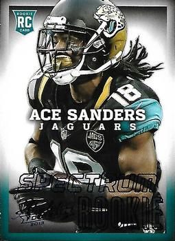 2013 Panini Absolute - Spectrum Blue #103 Ace Sanders Front