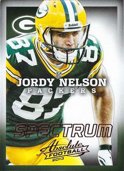 2013 Panini Absolute - Spectrum Red #38 Jordy Nelson Front