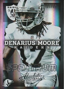 2013 Panini Absolute - Spectrum Silver #71 Denarius Moore Front