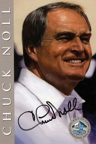 1998 Ron Mix HOF Autographs - Platinum #NNO Chuck Noll Front