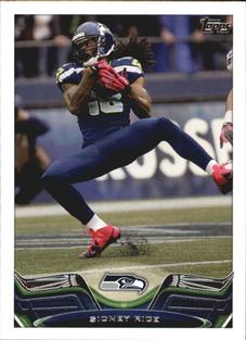 2013 Topps Mini #93 Sidney Rice Front