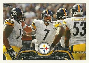 2013 Topps Mini #105 Pittsburgh Steelers Front