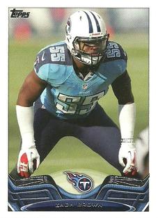 2013 Topps Mini #419 Zach Brown Front