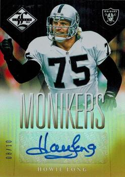 2013 Panini Limited - Monikers Autographs Gold #129 Howie Long Front