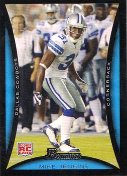 2008 Bowman #261 Mike Jenkins Front