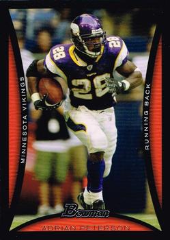 2008 Bowman #29 Adrian Peterson Front