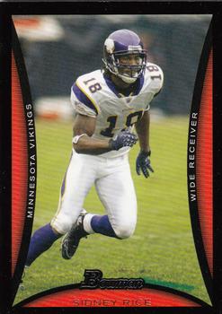 2008 Bowman #85 Sidney Rice Front