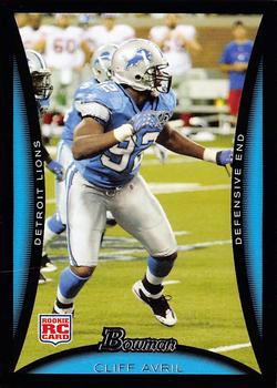 2008 Bowman #126 Cliff Avril Front