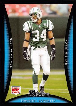 2008 Bowman #133 Dwight Lowery Front