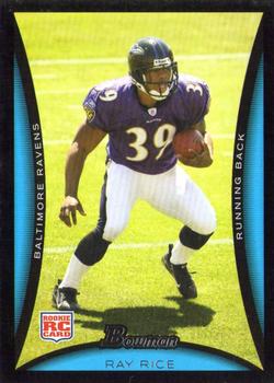 2008 Bowman #186 Ray Rice Front