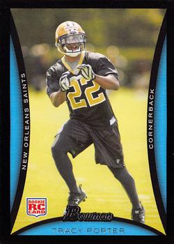 2008 Bowman #268 Tracy Porter Front