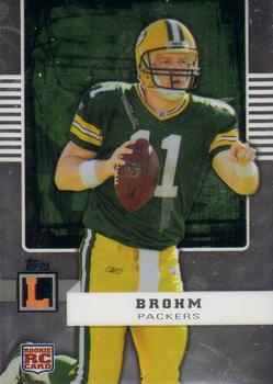2008 Topps Letterman #52 Brian Brohm Front