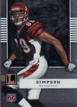 2008 Topps Letterman #86 Jerome Simpson Front