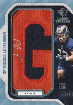 2008 SP Rookie Threads #CL45 Chris Long Front