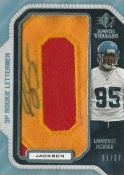 2008 SP Rookie Threads #LJ28 Lawrence Jackson Front