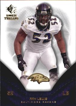 2008 SP Rookie Threads #8 Ray Lewis Front